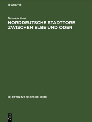 cover image of Norddeutsche Stadttore zwischen Elbe und Oder